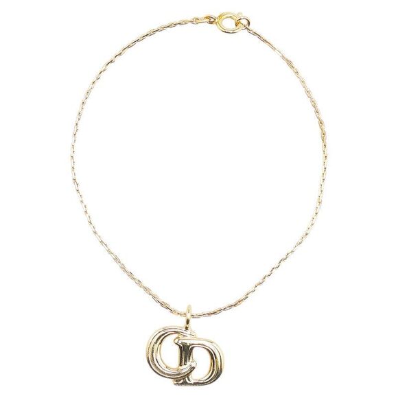 Dior Gold Plated CD Logo Bracelet - Picture 1 of 5